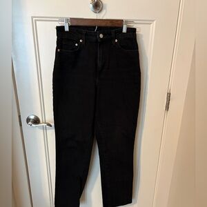 Women’s Black Vintage Mom Jeans